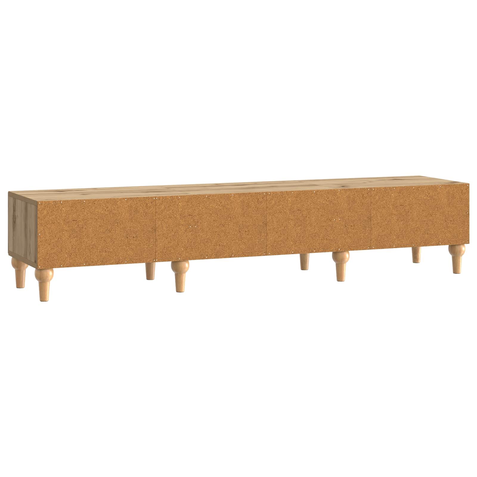 Mobile TV con cassetto Rovere Artigianale 147 x 34,5 x 30 cm | homemem39