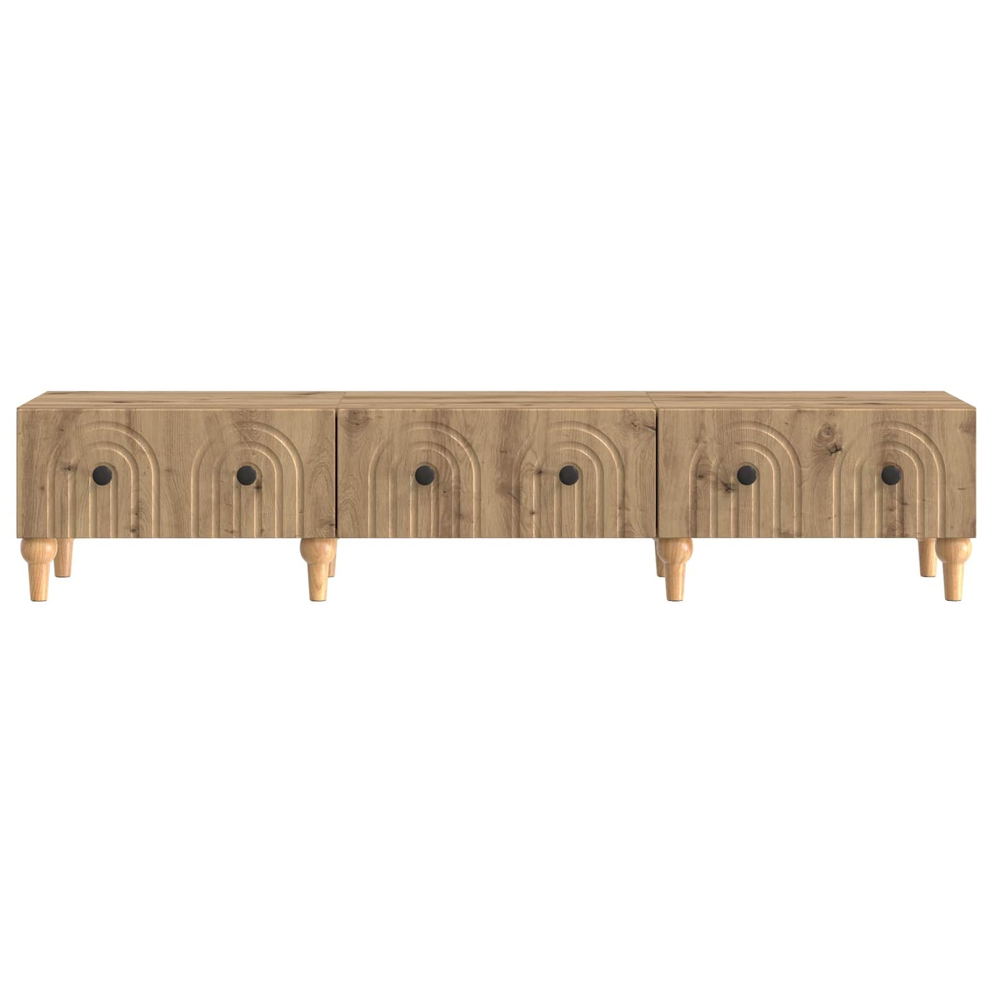 Mobile TV con cassetto Rovere Artigianale 147 x 34,5 x 30 cm | homemem39