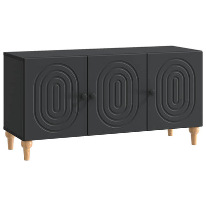 Mobile TV Nero 99 x 34,5 x 50 cm Legno ingegnerizzato | homemem39