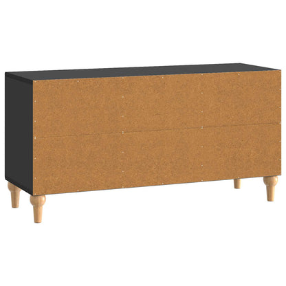Mobile TV Nero 99 x 34,5 x 50 cm Legno ingegnerizzato | homemem39