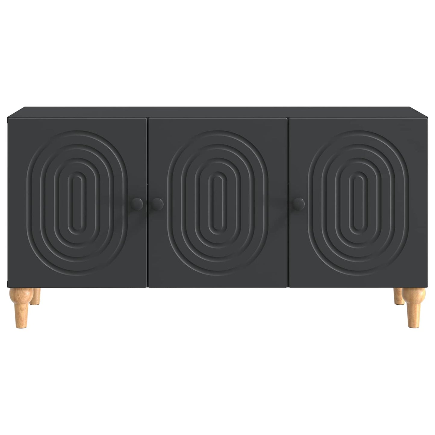 Mobile TV Nero 99 x 34,5 x 50 cm Legno ingegnerizzato | homemem39