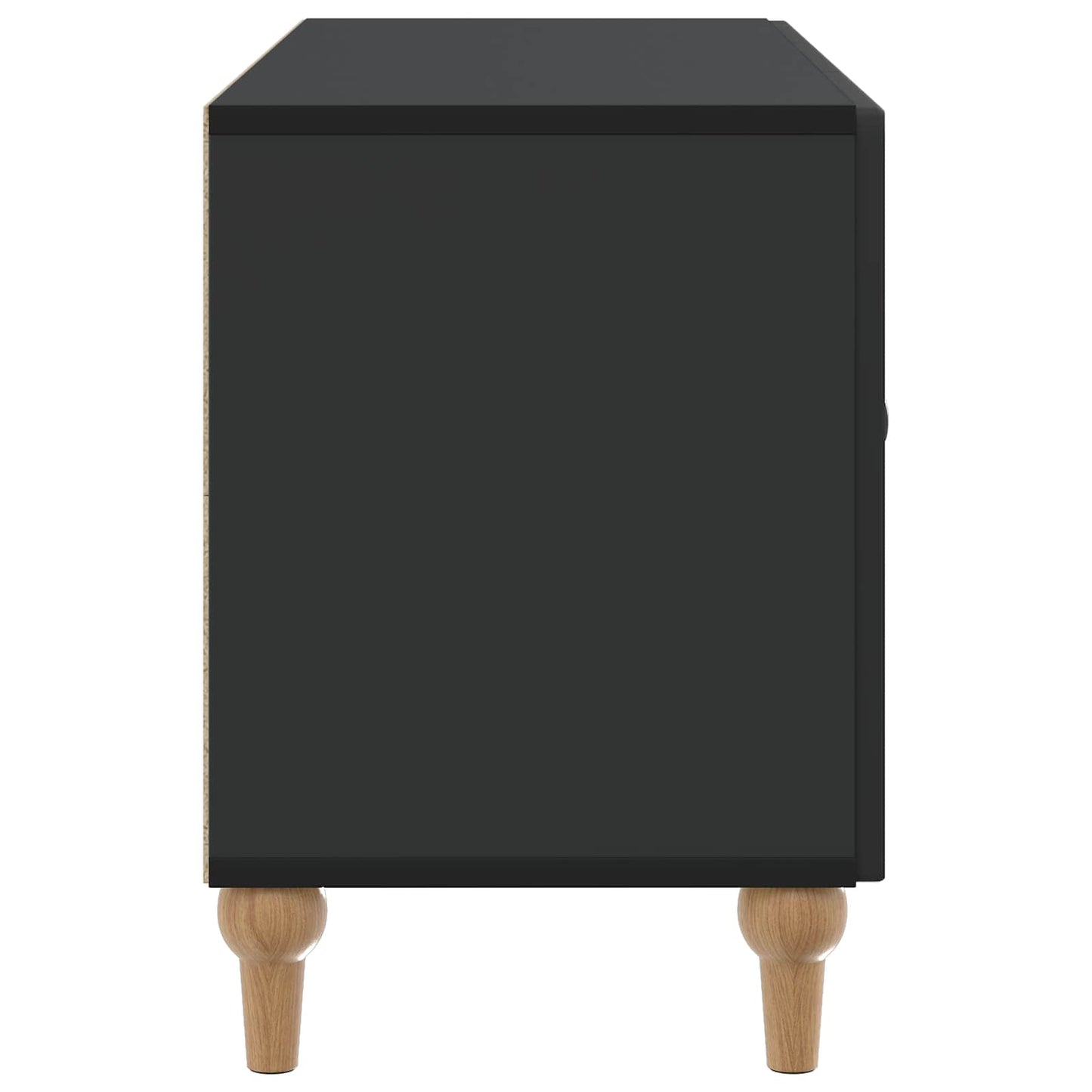 Mobile TV Nero 99 x 34,5 x 50 cm Legno ingegnerizzato | homemem39