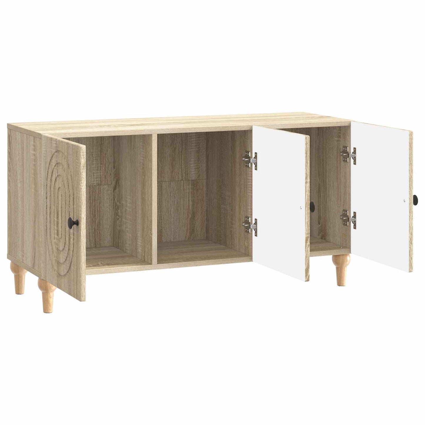 Mobile TV Rovere Sonoma 99 x 34,5 x 50 cm Legno ingegnerizzato | homemem39
