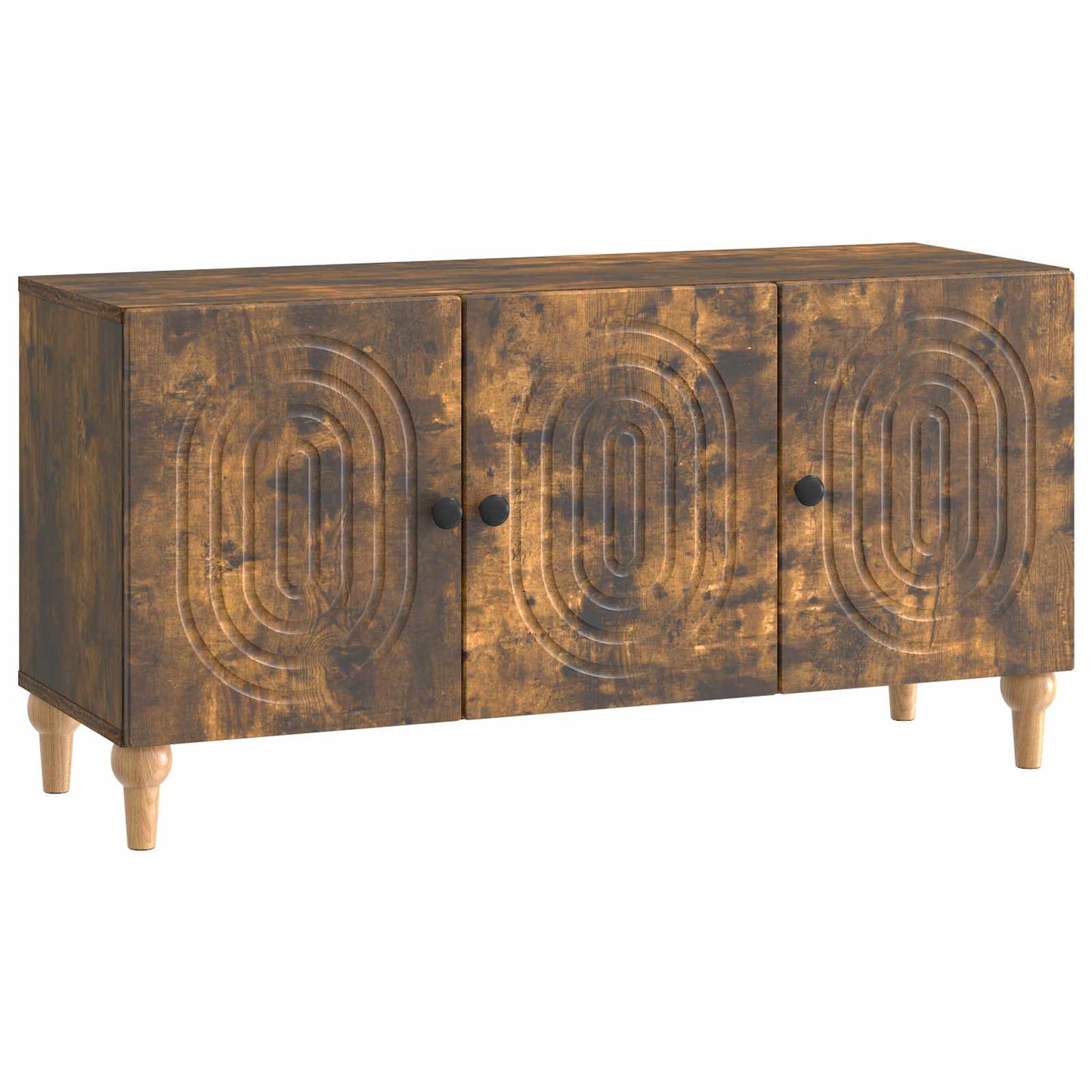 Mobile TV Rovere Fumo 99 x 34,5 x 50 cm Legno ingegnerizzato | homemem39
