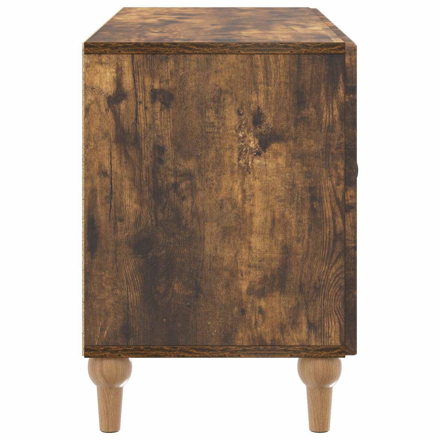 Mobile TV Rovere Fumo 99 x 34,5 x 50 cm Legno ingegnerizzato