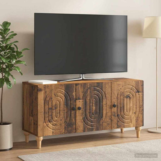 Mobile TV Legno antico 99 x 34,5 x 50 cm Legno ingegnerizzato