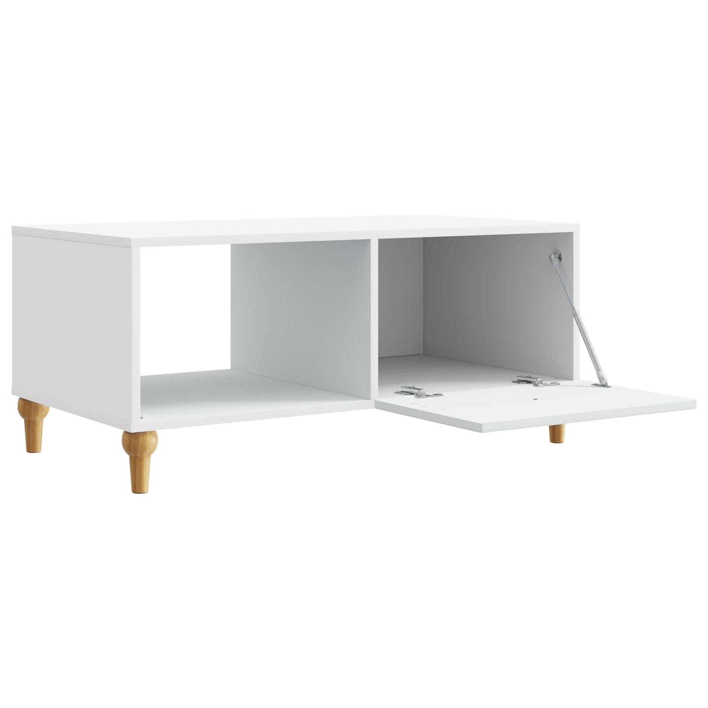 Tavolino da salotto Bianco 90 x 50 x 40 cm Legno ingegnerizzato | homemem39
