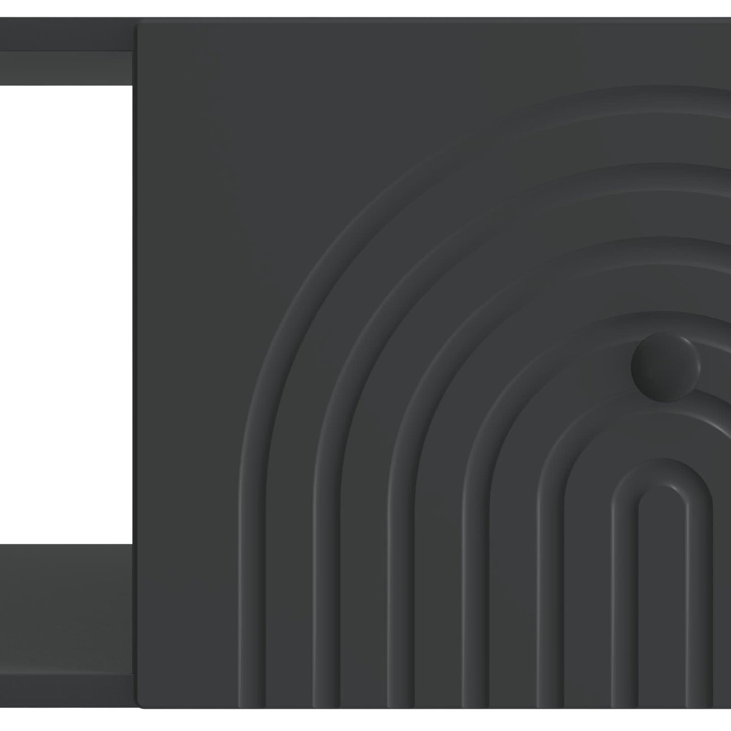 Tavolino da salotto Nero 90 x 50 x 40 cm Legno ingegnerizzato | homemem39