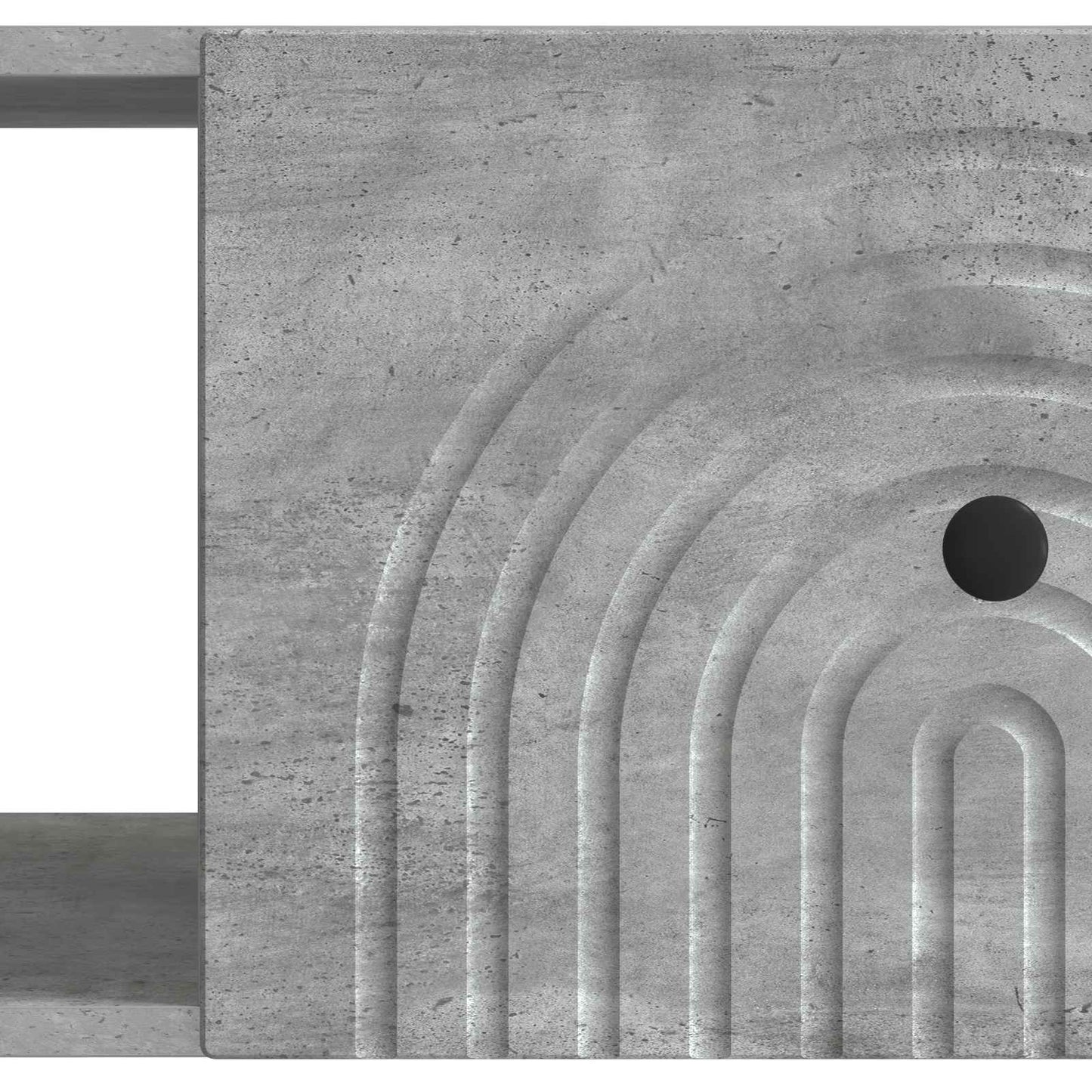 Tavolino da salotto Grigio Cemento 90 x 50 x 40 cm | homemem39