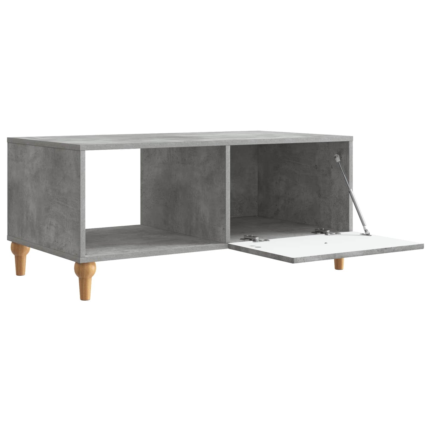 Tavolino da salotto Grigio Cemento 90 x 50 x 40 cm