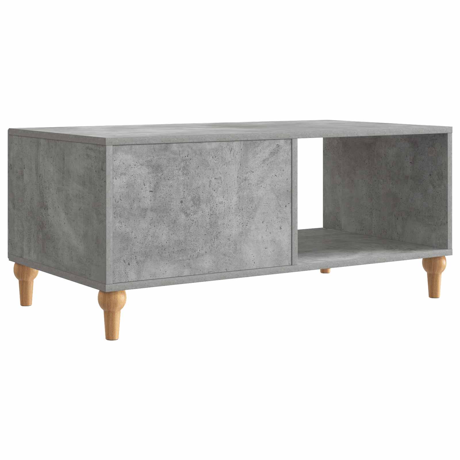 Tavolino da salotto Grigio Cemento 90 x 50 x 40 cm | homemem39