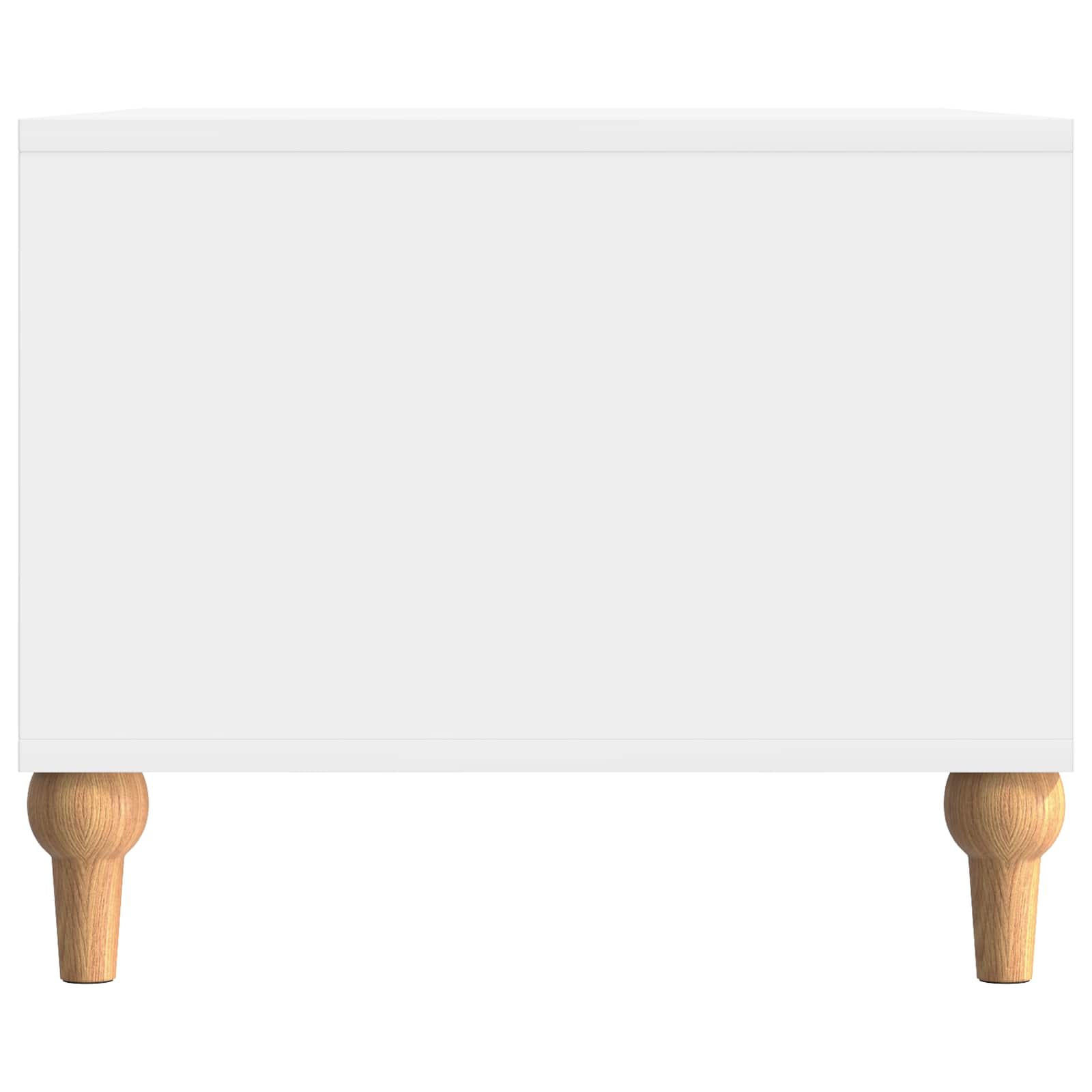 Tavolino da salotto Bianco Lucido 90 x 50 x 40 cm | homemem39