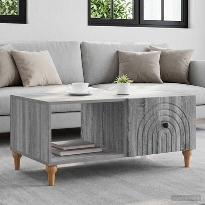 Tavolino da salotto Grigio Sonoma 90 x 50 x 40 cm