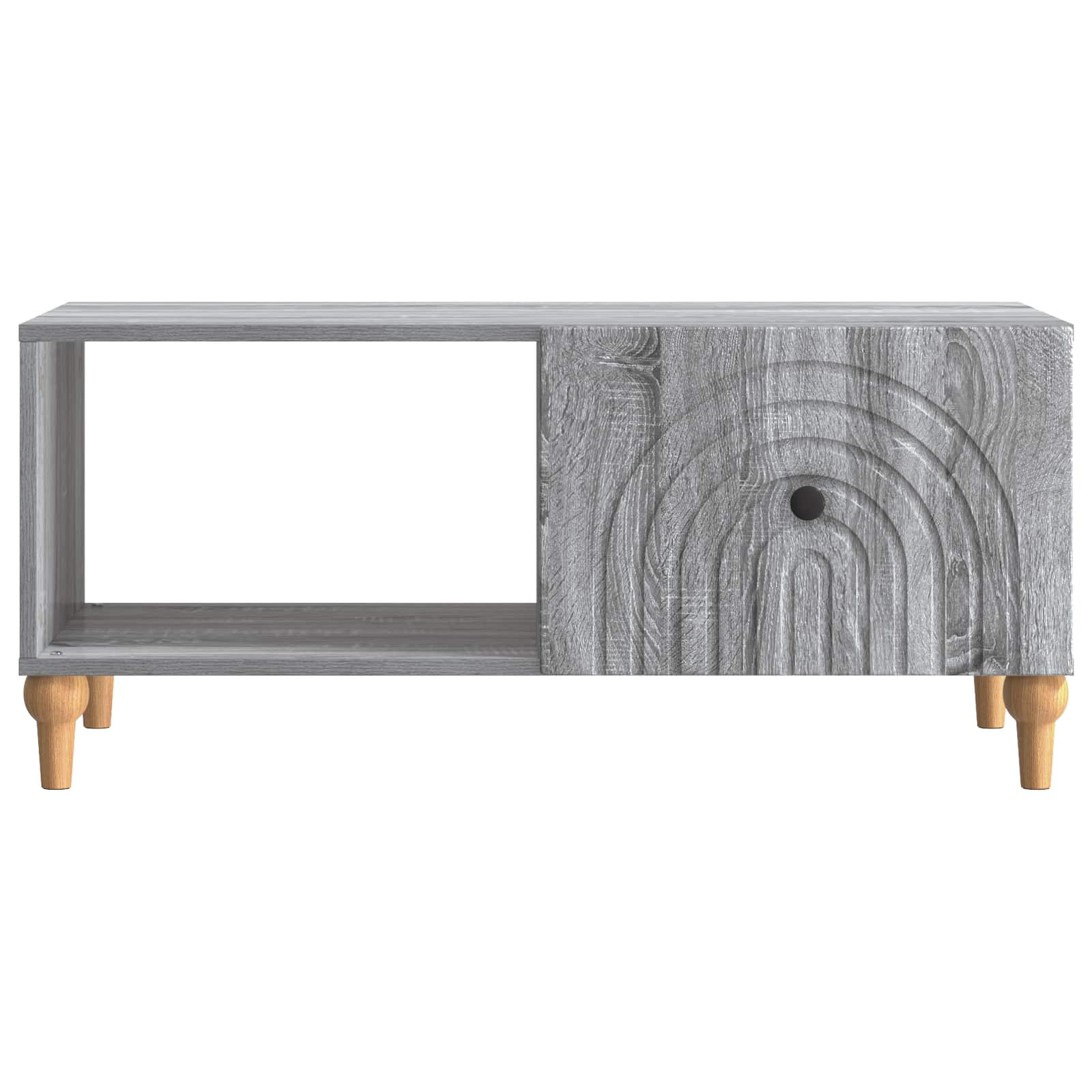 Tavolino da salotto Grigio Sonoma 90 x 50 x 40 cm | homemem39