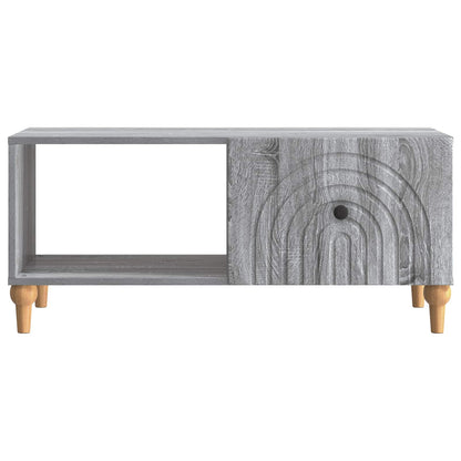 Tavolino da salotto Grigio Sonoma 90 x 50 x 40 cm | homemem39