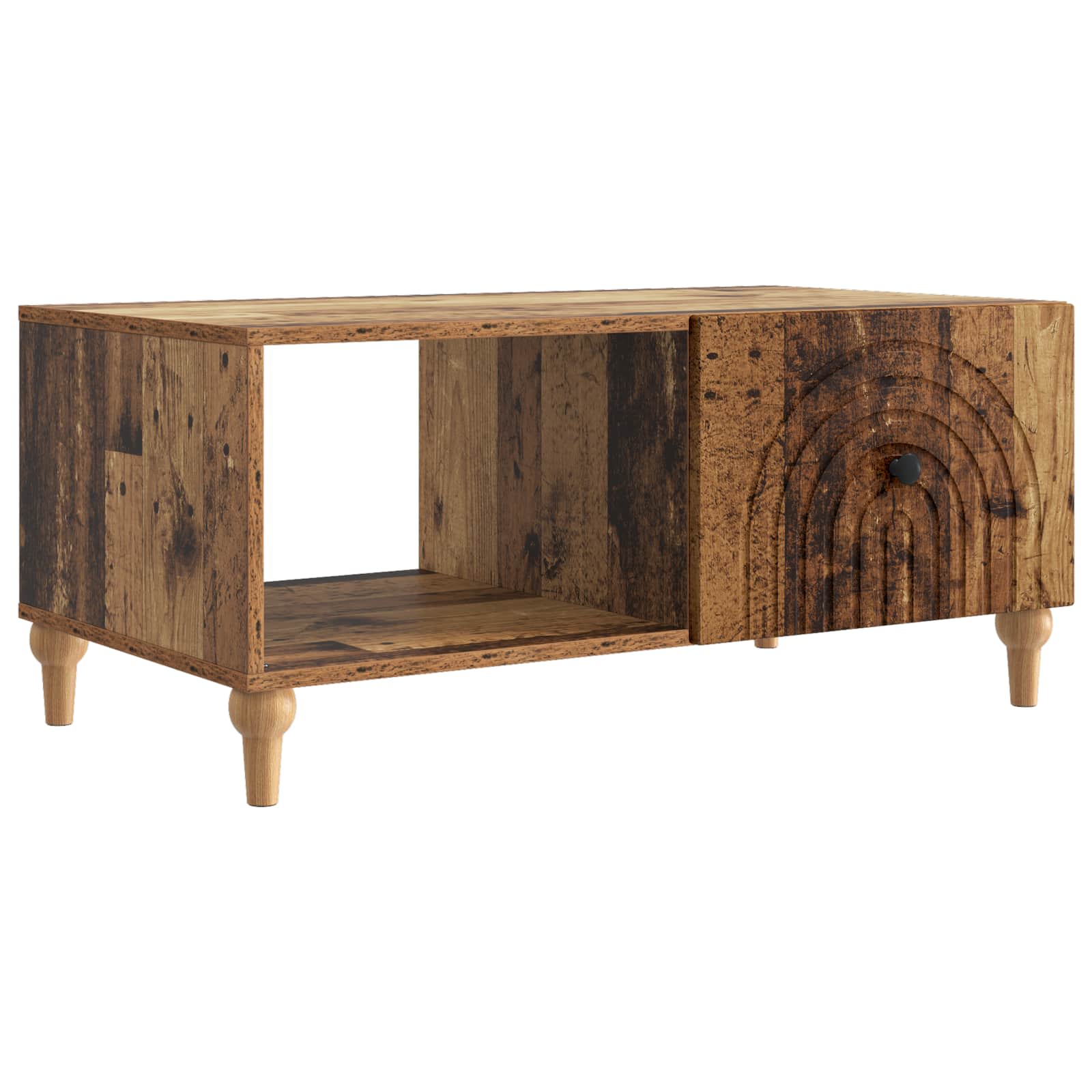 Tavolino da salotto Legno antico 90 x 50 x 40 cm | homemem39