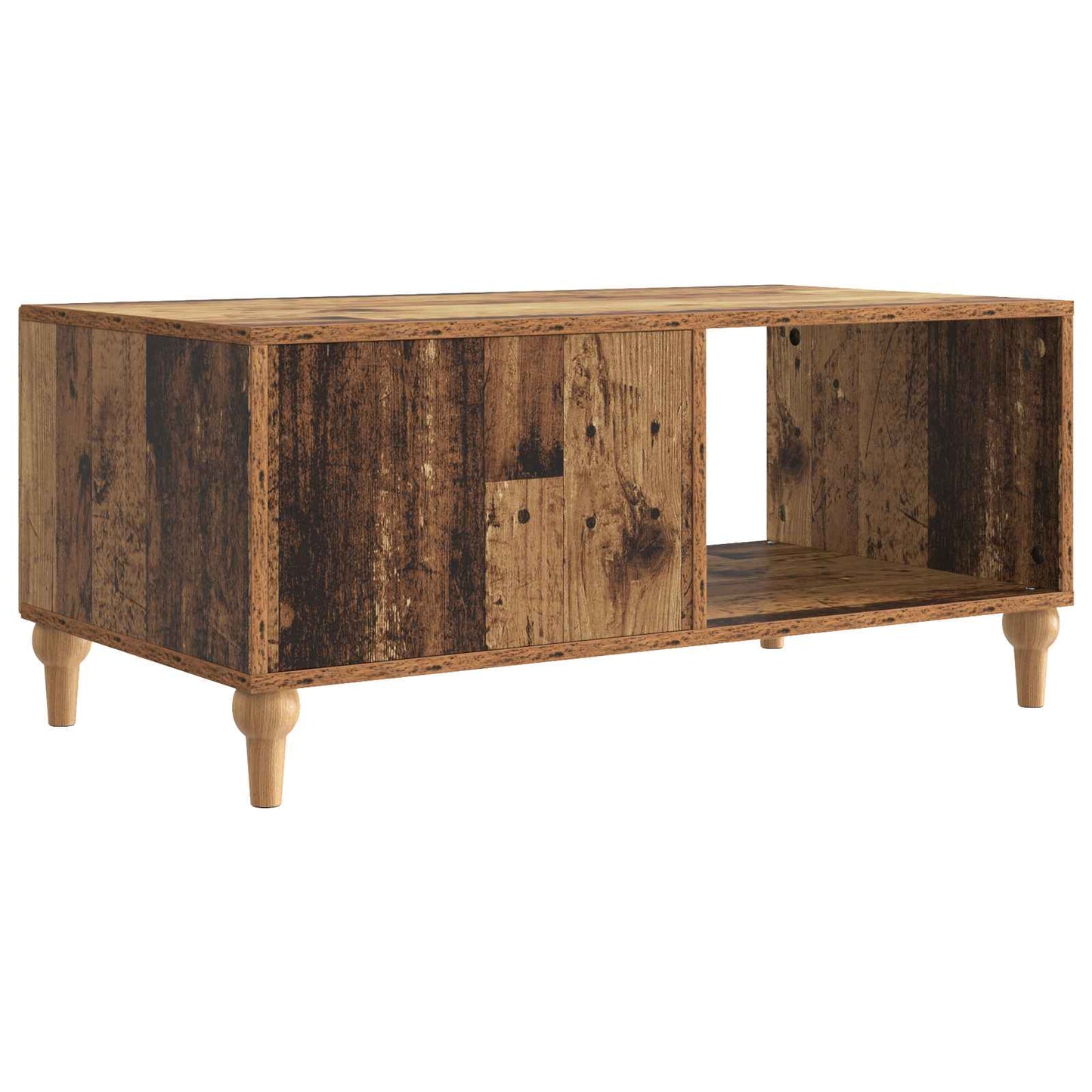 Tavolino da salotto Legno antico 90 x 50 x 40 cm
