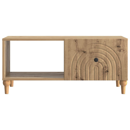 Tavolino da salotto Rovere Artigianale 90 x 50 x 40 cm | homemem39