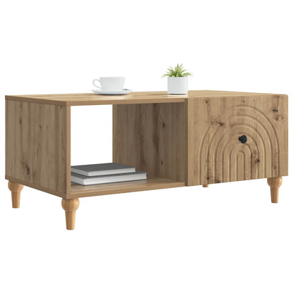 Tavolino da salotto Rovere Artigianale 90 x 50 x 40 cm | homemem39