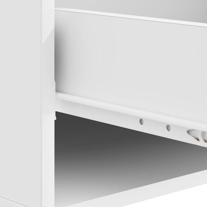 Tavolino da salotto Bianco 49 x 50 x 40 cm Legno ingegnerizzato | homemem39