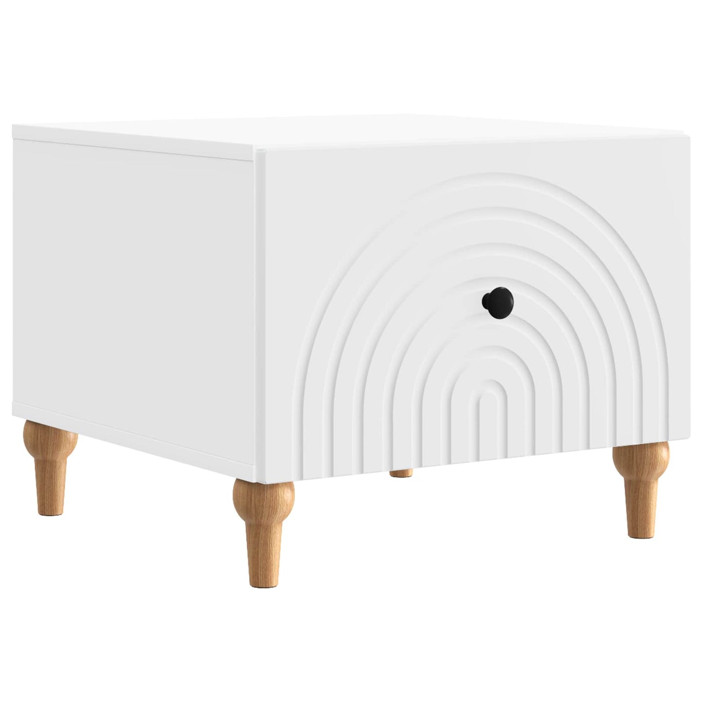 Tavolino da salotto Bianco 49 x 50 x 40 cm Legno ingegnerizzato | homemem39