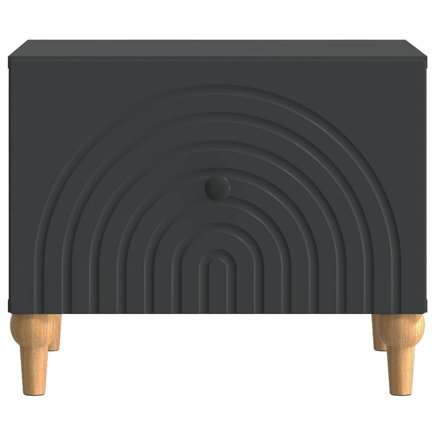 Tavolino da salotto Nero 49 x 50 x 40 cm Legno ingegnerizzato | homemem39