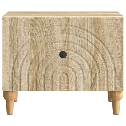 Tavolino da salotto con cassetto Rovere Sonoma 49 x 50 x 40 cm