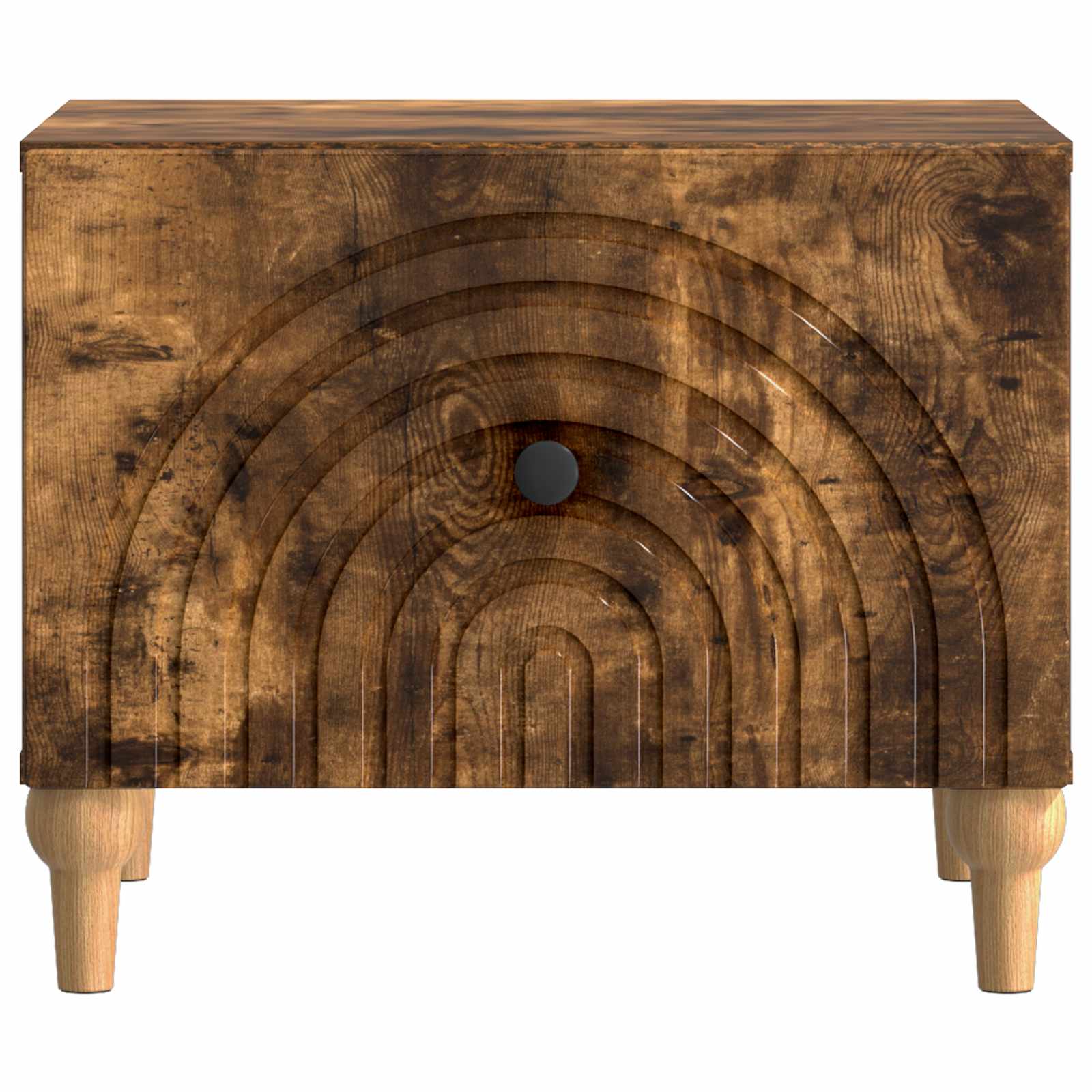 Tavolino da salotto con cassetto Rovere Fumo 49 x 50 x 40 cm | homemem39