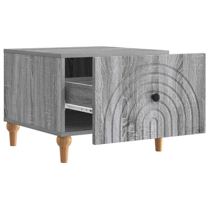 Tavolino da salotto con cassetto Grigio Sonoma 49 x 50 x 40 cm | homemem39