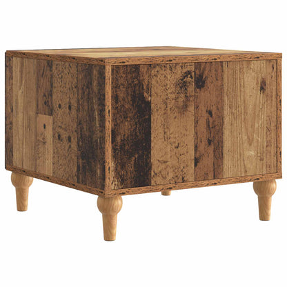 Tavolino da salotto con cassetto Legno antico 49 x 50 x 40 cm | homemem39