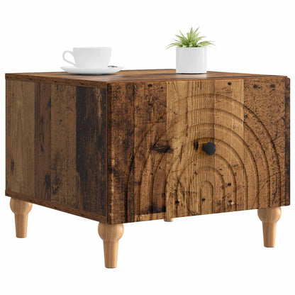 Tavolino da salotto con cassetto Legno antico 49 x 50 x 40 cm | homemem39