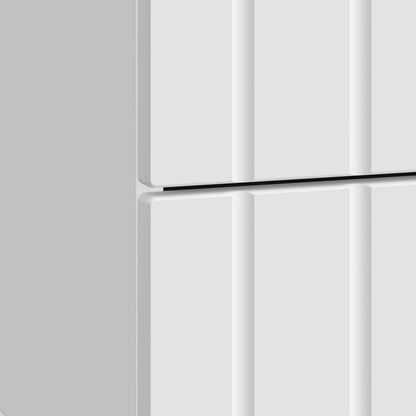 Armadio da Notte con cassetto 2 pcs Bianco 43 x 34,5 x 49,5 cm | homemem39