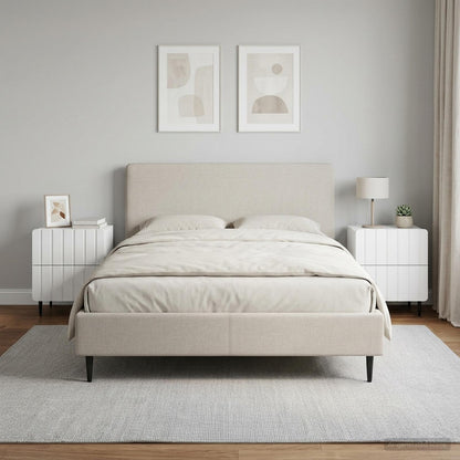 Armadio da Notte con cassetto 2 pcs Bianco 43 x 34,5 x 49,5 cm