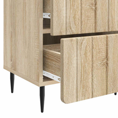 Armadio da Notte con cassetto Rovere Sonoma 43 x 34,5 x 49,5 cm