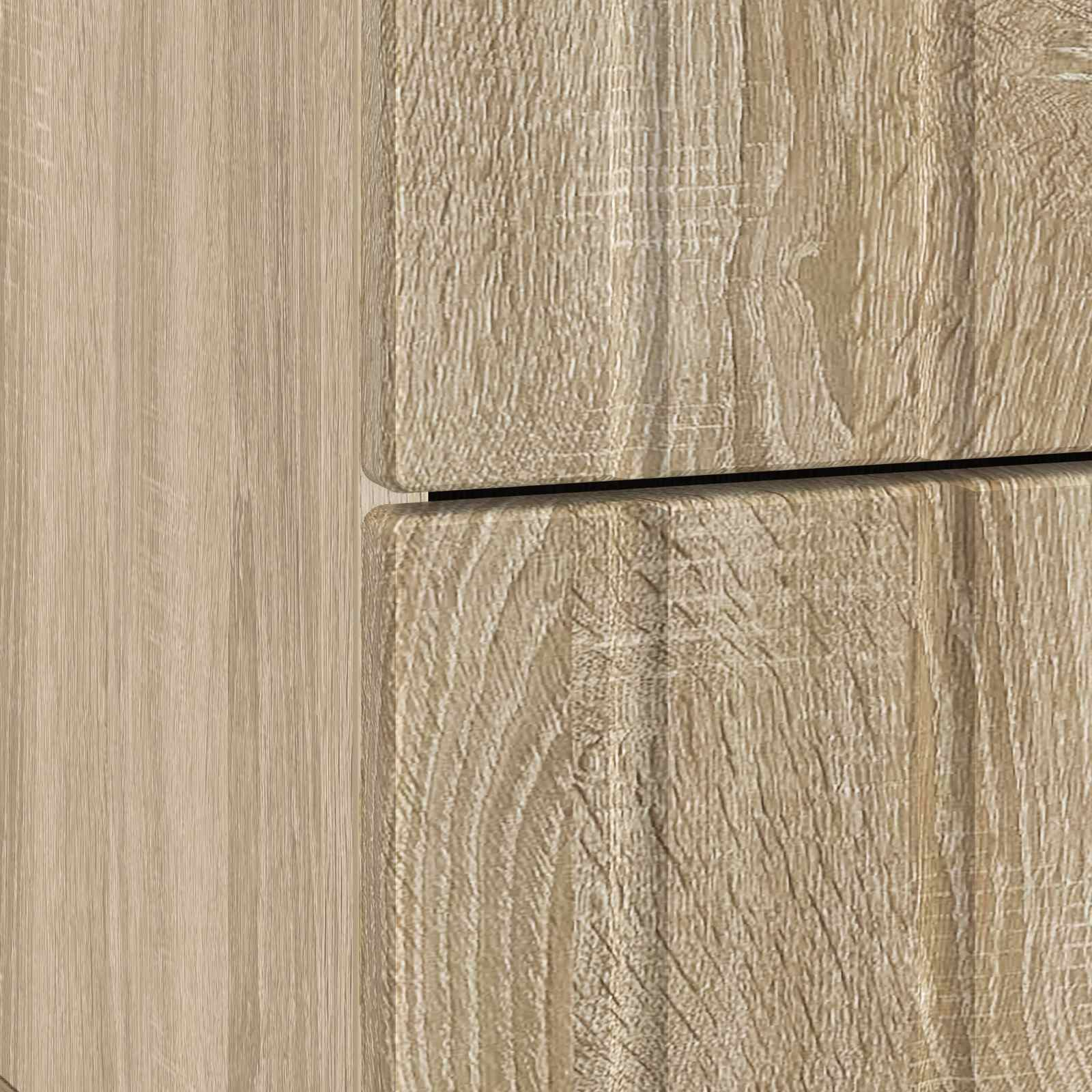 Armadio da Notte 2 pcs Rovere Sonoma 43 x 34,5 x 49,5 cm | homemem39
