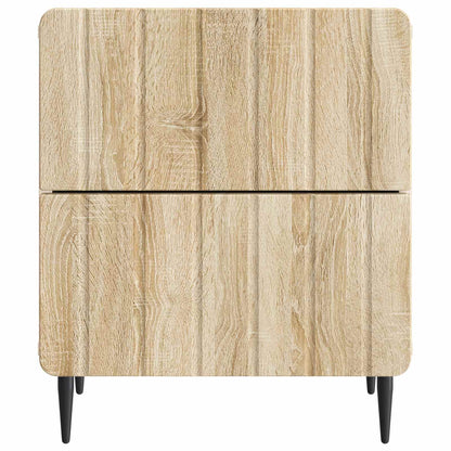 Armadio da Notte 2 pcs Rovere Sonoma 43 x 34,5 x 49,5 cm