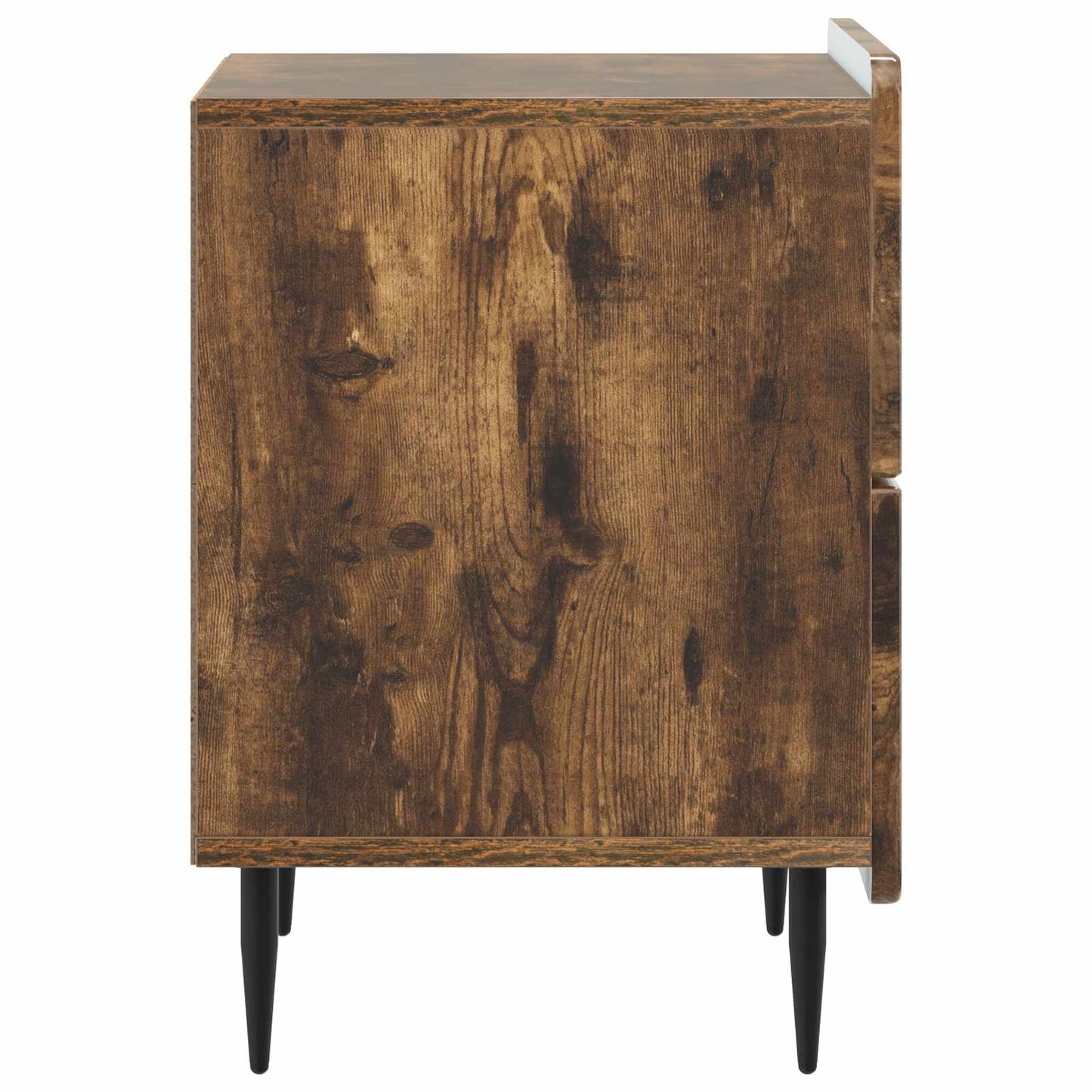 Armadio da Notte con cassetto Rovere Fumo 43 x 34,5 x 49,5 cm | homemem39