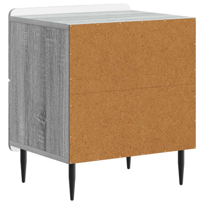 Armadio da Notte con cassetto Grigio Sonoma 43 x 34,5 x 49,5 cm