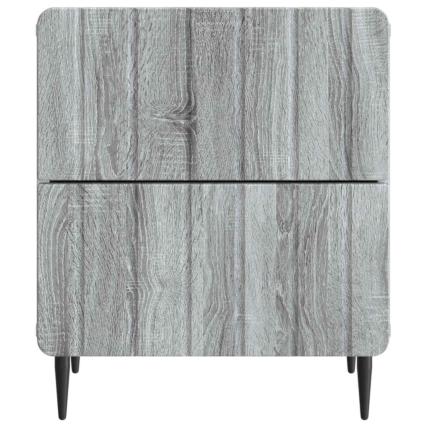 Armadio da Notte con cassetto Grigio Sonoma 43 x 34,5 x 49,5 cm