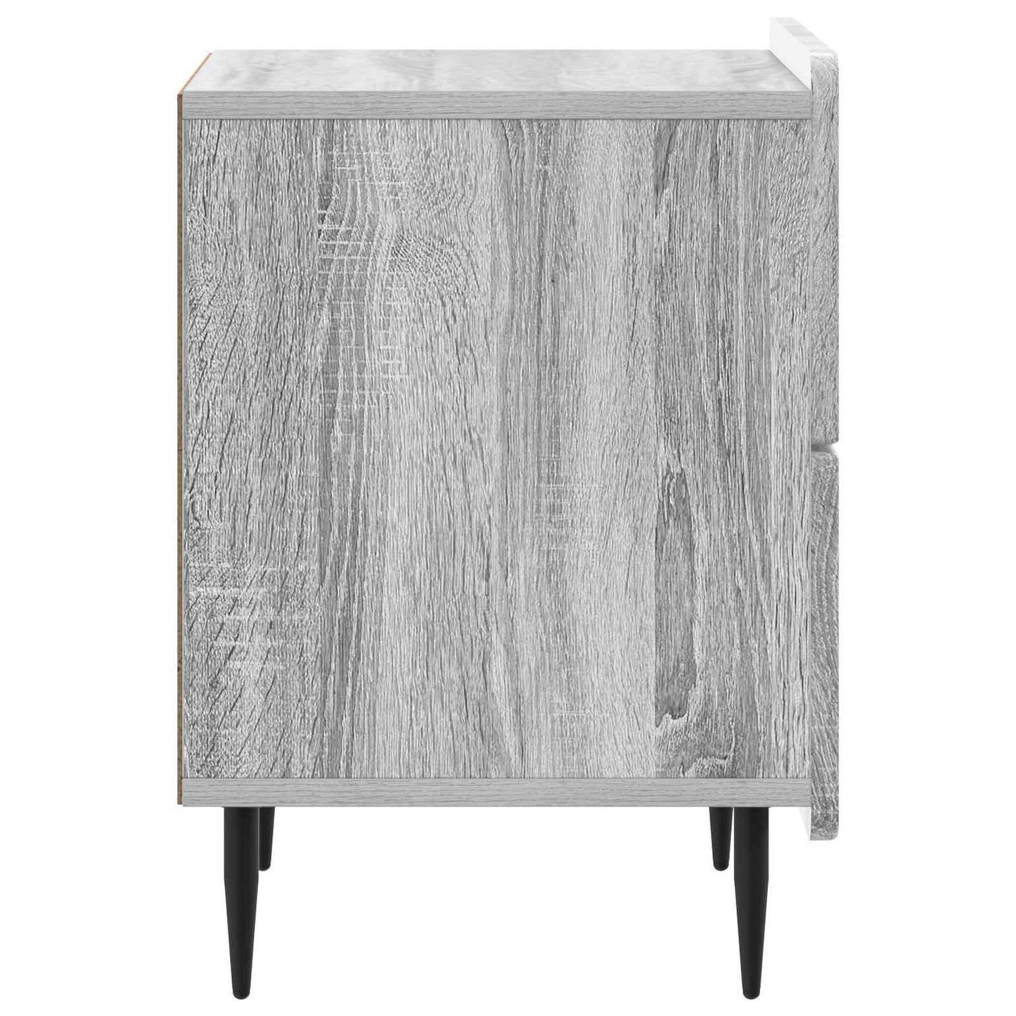 Armadio da Notte con cassetto Grigio Sonoma 43 x 34,5 x 49,5 cm