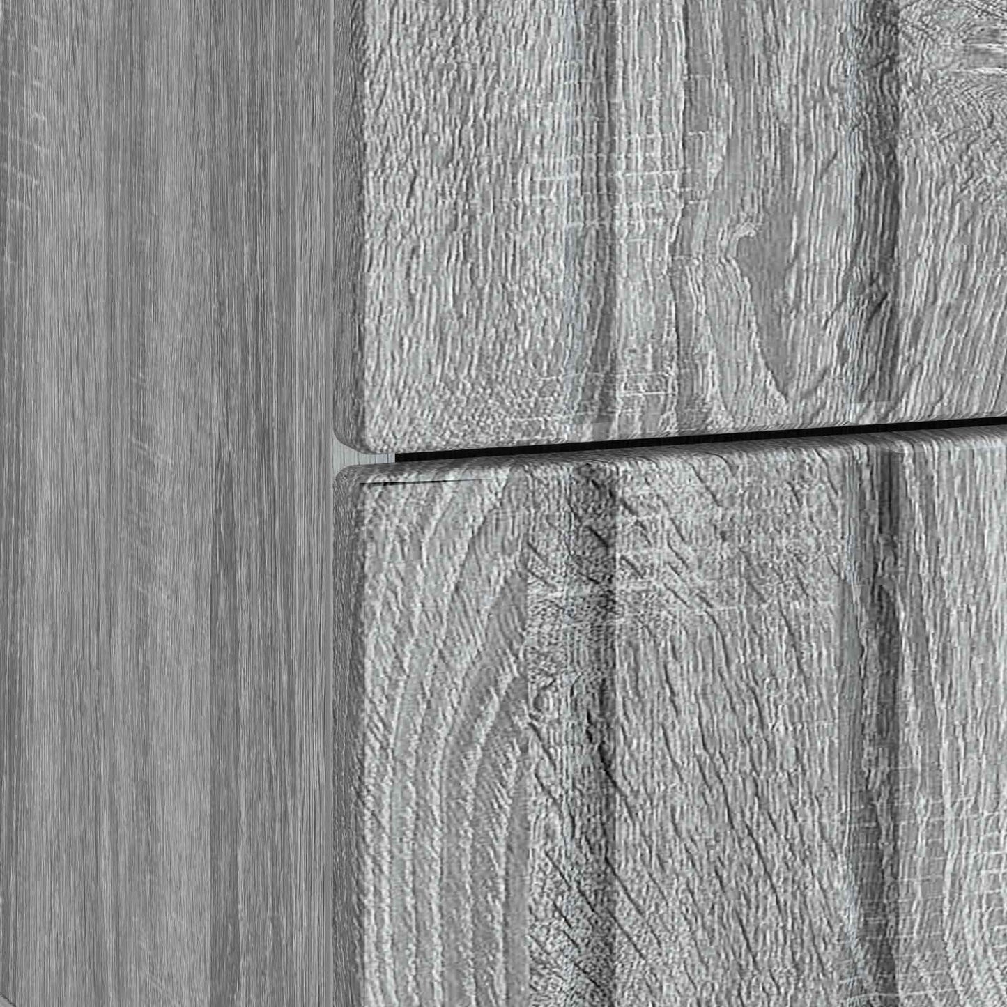 Armadio da Notte 2 pcs Grigio Sonoma 43 x 34,5 x 49,5 cm