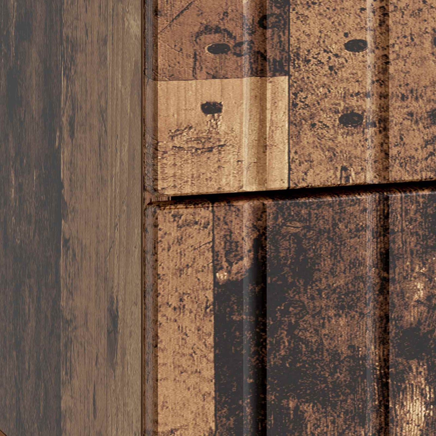 Armadio da Notte con cassetto Legno antico 43 x 34,5 x 49,5 cm