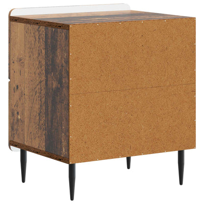 Armadio da Notte con cassetto Legno antico 43 x 34,5 x 49,5 cm