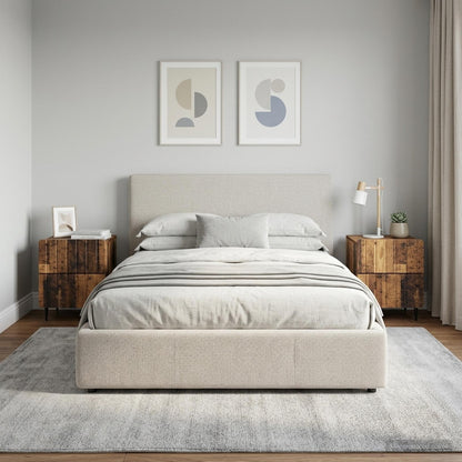 Armadio da Notte 2 pcs Legno antico 43 x 34,5 x 49,5 cm