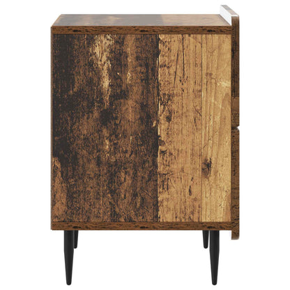 Armadio da Notte 2 pcs Legno antico 43 x 34,5 x 49,5 cm