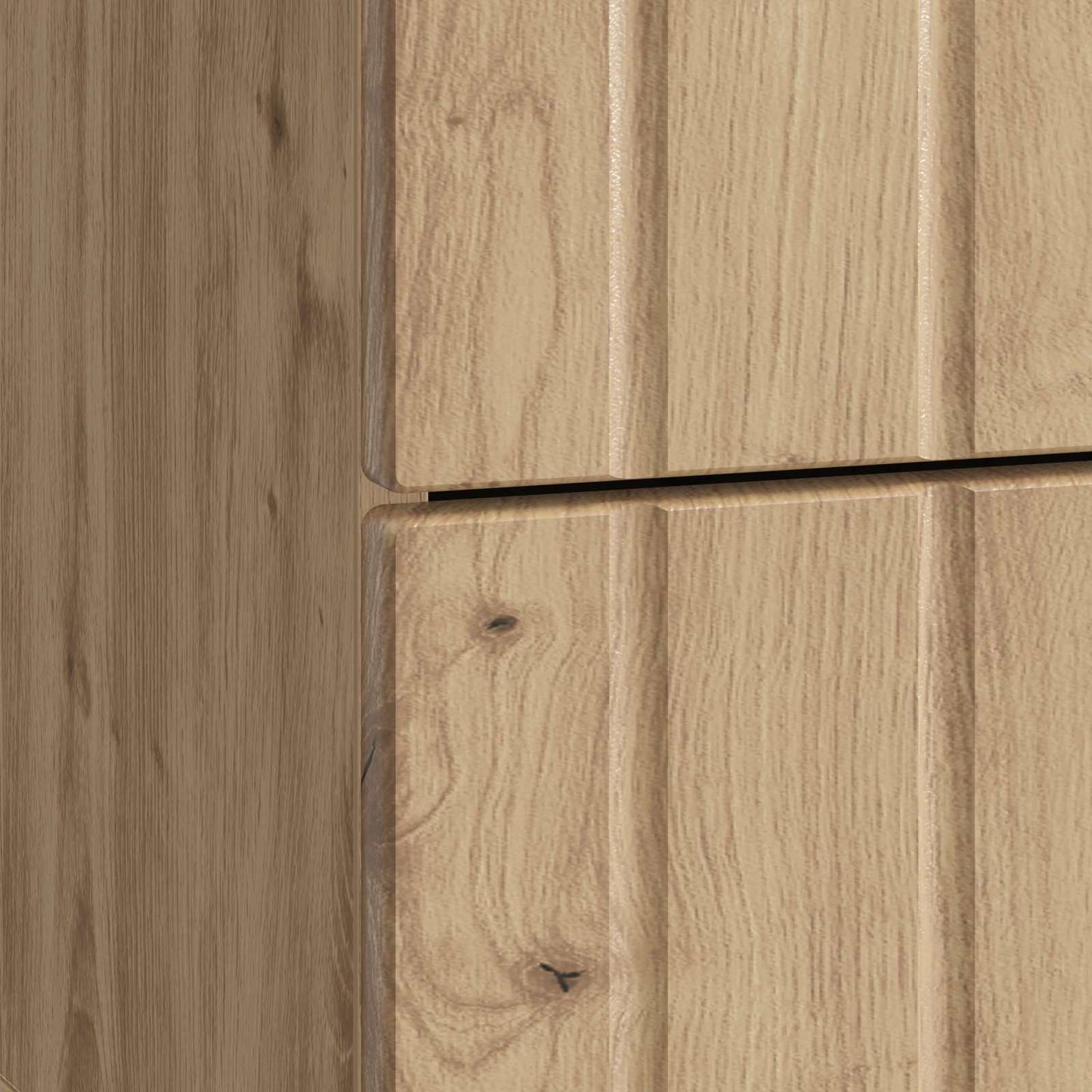 Armadio da Notte 2 pcs Rovere Artigianale 43 x 34,5 x 49,5 cm | homemem39