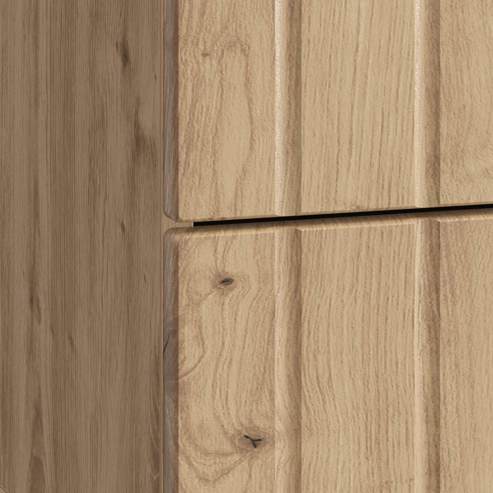 Armadio da Notte 2 pcs Rovere Artigianale 43 x 34,5 x 49,5 cm | homemem39