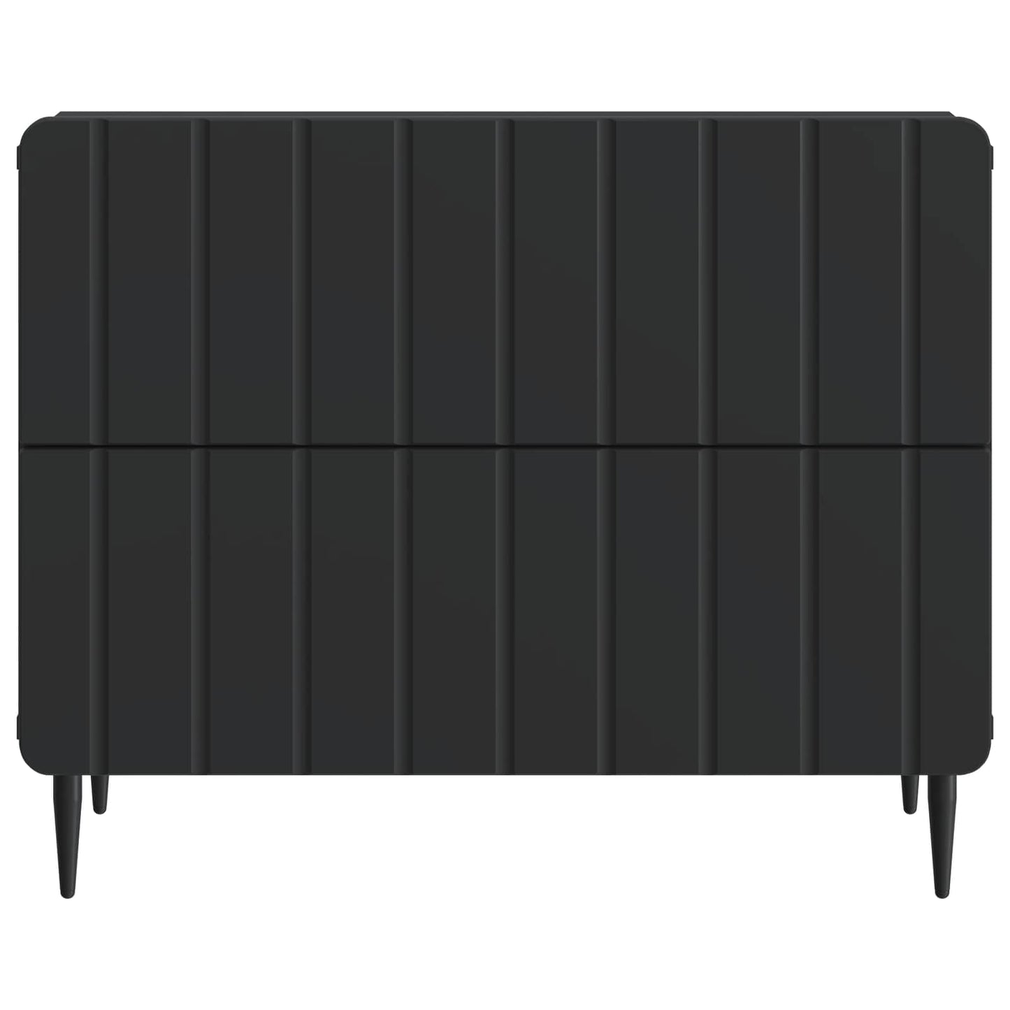 Armadio da Notte Nero 62 x 34,5 x 49,5 cm Legno ingegnerizzato | homemem39