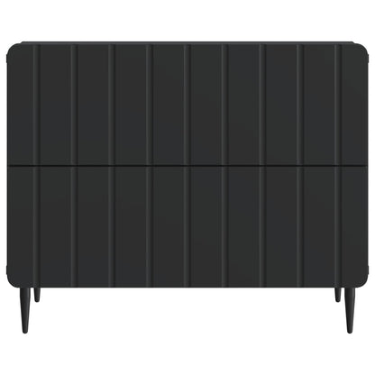 Armadio da Notte Nero 62 x 34,5 x 49,5 cm Legno ingegnerizzato