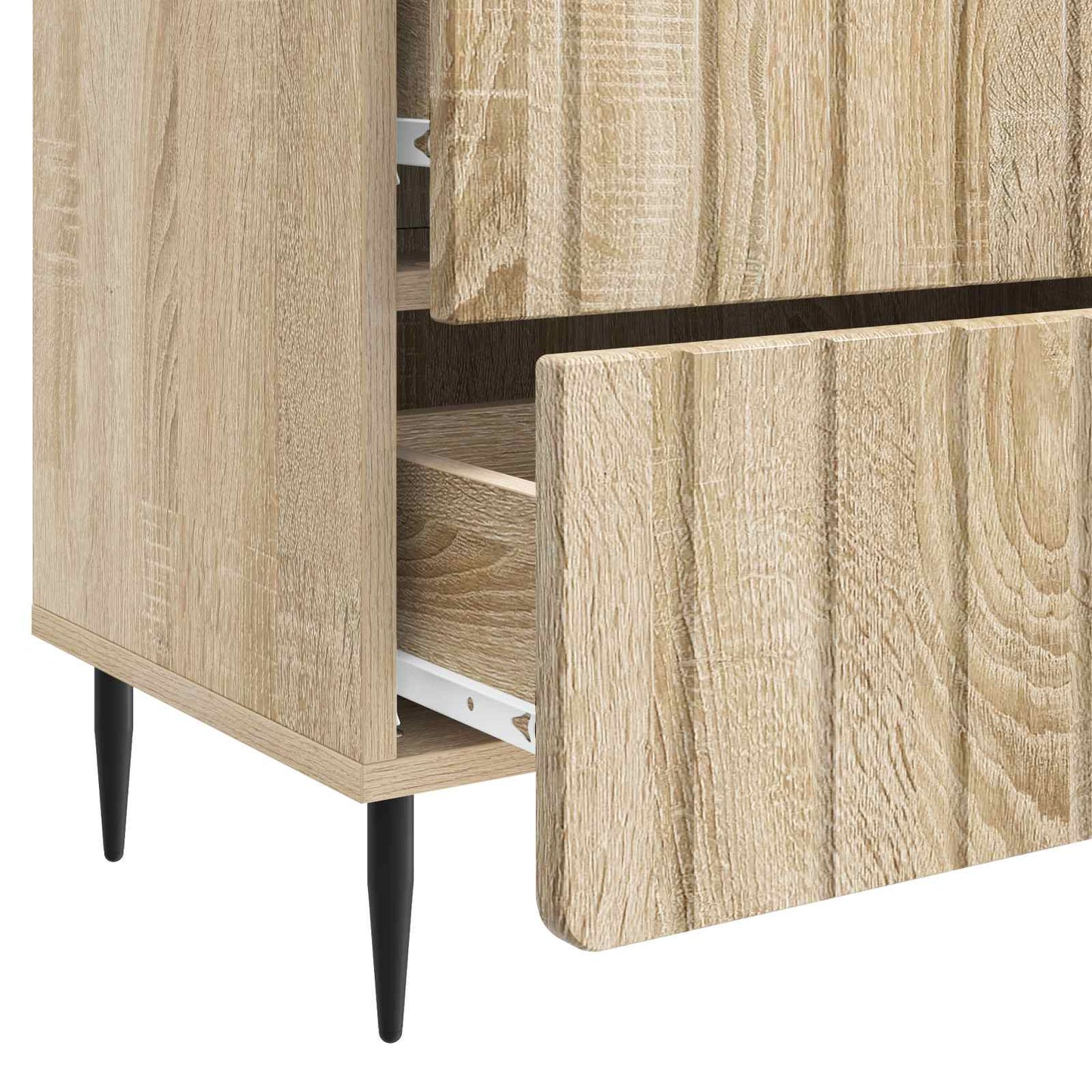 Armadio da Notte con cassetto Rovere Sonoma 62 x 34,5 x 49,5 cm